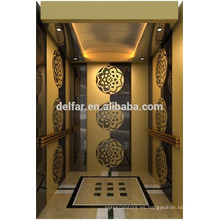 Lujo cabina decorada de ascensor de pasajeros